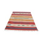 Indiai Kilim szőnyeg 140x200 modern kelim szőnyeg pamutból