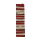 Indiai Kilim futószőnyeg 60x240 vékony pamut szőnyeg