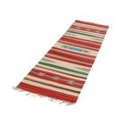Indiai Kilim futószőnyeg 60x240 vékony pamut szőnyeg