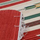 Indiai Kilim szőnyeg 90x150 vékony pamut szőnyeg