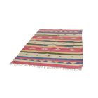 Indiai Kilim szőnyeg 140x200 modern kelim szőnyeg pamutból