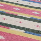 Indiai Kilim szőnyeg 90x150 vékony pamut szőnyeg