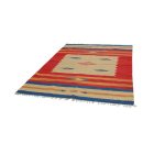 Indiai Kilim szőnyeg 170x240 modern kelim szőnyeg pamutból