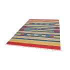Indiai Kilim szőnyeg 170x240 modern kelim szőnyeg pamutból