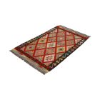 Chobi Kilim szőnyeg 84x132 kézi szövésű afgán gyapjú kilim