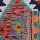 Kilim szőnyeg Chobi 87x120 kézi szövésű afgán gyapjú kilim