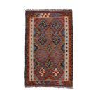 Kilim szőnyeg Chobi 155x99 kézi szövésű afgán gyapjú kilim