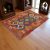 Kilim szőnyeg Chobi 147x108 kézi szövésű afgán gyapjú kilim