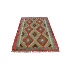 Kilim szőnyeg Chobi 157x106 kézi szövésű afgán gyapjú kilim
