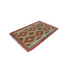 Kilim szőnyeg Chobi 157x106 kézi szövésű afgán gyapjú kilim