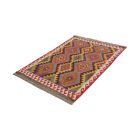 Kézi szövésű Kilim szőnyeg Chobi 141x100 afgán gyapjú kilim