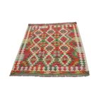 Chobi Kilim szőnyeg 144x110 kézi szövésű afgán gyapjú kilim
