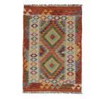 Kilim szőnyeg Chobi 145x100 kézi szövésű afgán gyapjú kilim