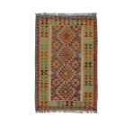 Kilim szőnyeg Chobi 144x98 kézi szövésű afgán gyapjú kilim