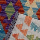 Chobi Kilim szőnyeg 147x101 kézi szövésű afgán gyapjú kilim