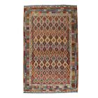 Chobi Kilim szőnyeg 301x484 kézi szövésű afgán gyapjú kilim
