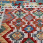 Chobi Kilim szőnyeg 301x484 kézi szövésű afgán gyapjú kilim