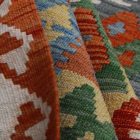 Chobi Kilim szőnyeg 301x484 kézi szövésű afgán gyapjú kilim