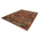 Chobi Kilim szőnyeg 246x350 kézi szövésű afgán gyapjú kilim
