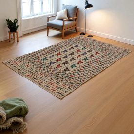   Nomád Kilim szőnyeg Adarskan 124x204 Kelim falvédő szőnyeg