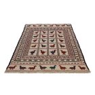 Nomád Kilim szőnyeg Adarskan 126x202 Kelim falvédő szőnyeg