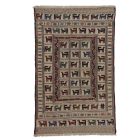 Nomád Kilim szőnyeg Adarskan 126x198 Kelim falvédő szőnyeg