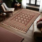 Nomád Kilim szőnyeg Adarskan 132x187 Kelim falvédő szőnyeg