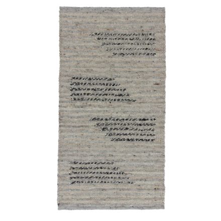 Vastag gyapjú szőnyeg 70x134 szövött modern szőnyeg