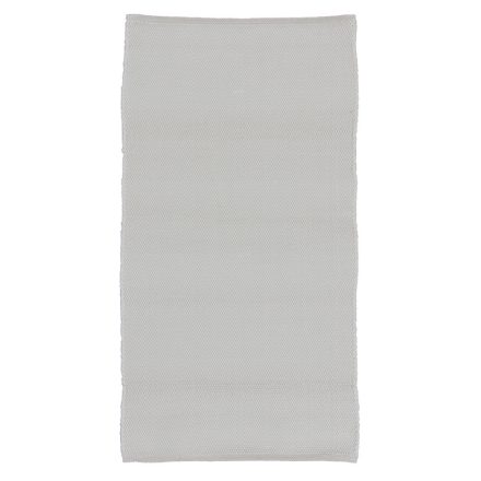Rongyszőnyeg 133x70 fehér pamut szőnyeg