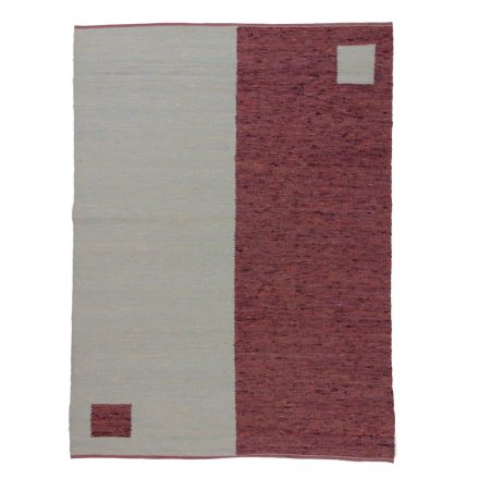 Gyapjú szőnyeg nappaliba Rustic 273x237 szövött szőnyeg natúr gyapjúból