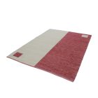 Gyapjú szőnyeg nappaliba Rustic 273x237 szövött szőnyeg natúr gyapjúból