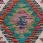 Kilim szőnyeg Chobi 92x63 kézi szövésű afgán gyapjú kilim