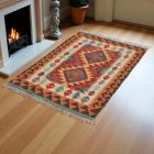Kilim szőnyeg Chobi 84x124 kézi szövésű afgán gyapjú kilim