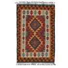 Kilim szőnyeg Chobi 84x124 kézi szövésű afgán gyapjú kilim