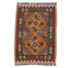 Chobi Kilim szőnyeg 117x87 kézi szövésű afgán gyapjú kilim