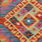 Chobi Kilim szőnyeg 117x87 kézi szövésű afgán gyapjú kilim