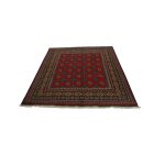 Keleti szőnyeg Aqcha Bukhara 152x193 kézi csomózású afgán szőnyeg