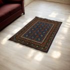 Keleti szőnyeg Aqcha Bukhara 95x155 kézi csomózású afgán szőnyeg