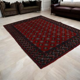   Keleti szőnyeg Aqcha Bukhara 200x291 kézi csomózású afgán szőnyeg