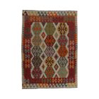 Etnikai Kilim szőnyeg Chobi 147x202 kézi szövésű afgán Kilim