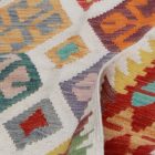 Etnikai Kilim szőnyeg Chobi 147x202 kézi szövésű afgán Kilim
