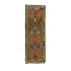 Etnikai Kilim futószőnyeg Chobi 87x240 kézi szövésű afgán Kilim
