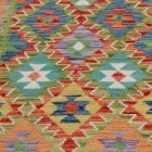 Etnikai Kilim futószőnyeg Chobi 87x240 kézi szövésű afgán Kilim