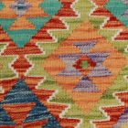 Etnikai Kilim futószőnyeg Chobi 87x240 kézi szövésű afgán Kilim