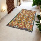 Etnikai Kilim szőnyeg Chobi 101x213 kézi szövésű afgán Kilim