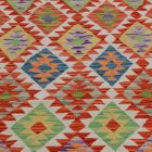 Kézi szövésű Kilim Chobi 160x194 afgán gyapjú Kilim szőnyeg