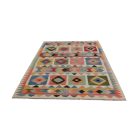 Gyapjú Kilim szőnyeg Chobi 166x250 kézi szövésű afgán Kilim