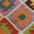 Gyapjú Kilim szőnyeg Chobi 182x250 kézi szövésű afgán Kilim