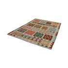 Gyapjú Kilim szőnyeg Chobi 177x251 kézi szövésű afgán Kilim