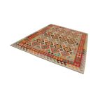Afgán Kilim szőnyeg Chobi 205x295 etnikai kézi szövésű Kilim